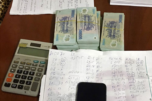 Cà Mau: Phá 3 tụ điểm số đề, tạm giữ trên 360 triệu đồng