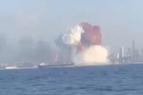 Vụ nổ nếu tên lửa đánh trúng kho amoni nitrat lưu trữ tại cảng Odessa sẽ cực kỳ khủng khiếp. Ảnh: Topwar.