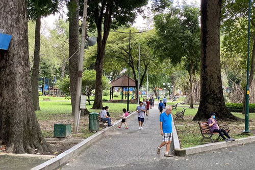 TP.HCM tạm dừng hoạt động tập thể ở công viên