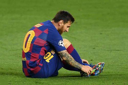 Champions League: Messi chấn thương, Setien lập tức trấn an