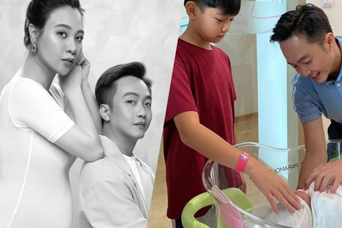 Đàm Thu Trang sinh con gái cho Cường Đôla