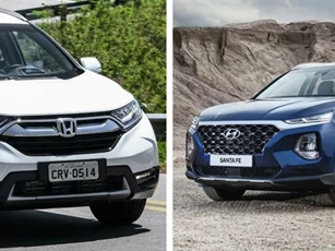 So sánh bộ ba Honda CR-V, Hyundai SantaFe và Mazda CX-5