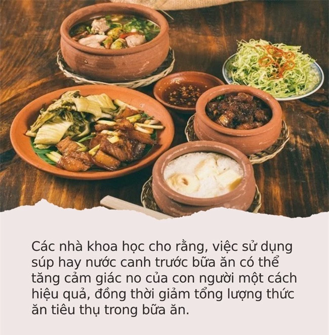 Ăn canh đã nhiều nhưng liệu bạn có biết nên dùng canh trước hay trong bữa cơm mới THỰC SỰ TỐT? Đáp án sẽ khiến nhiều người phải bất ngờ - Ảnh 1.