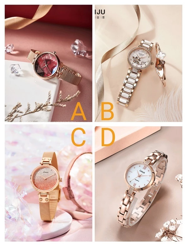 Bạn thích chiếc đồng hồ nào?