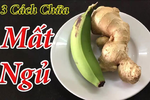 Mất ngủ đến cỡ nào cũng phải ngon giấc nhờ 3 cách chữa từ chuối xanh và gừng tươi này 