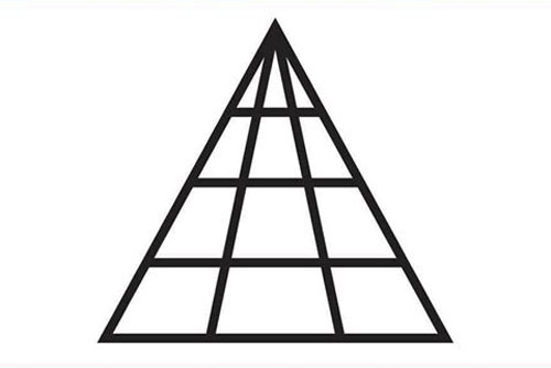 Câu đố đếm hình tam giác khiến 99% số người giải cho đáp án sai