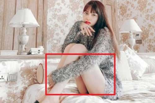 Đăng ảnh "sống ảo", Hương Giang bị dân mạng “bắt bẻ” photoshop kéo chân dài đến dị dạng