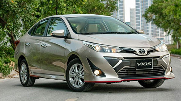 Giá lăn bánh Toyota Vios 2020 tháng 8/2020