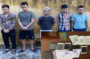 Thanh Hóa: Triệt phá đường dây đánh bạc hơn 10 tỷ đồng “núp” dưới hình thức chơi game đổi thưởng