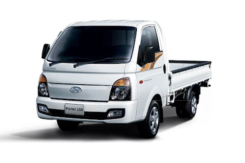 4. Hyundai Porter (doanh số: 9.172 chiếc).