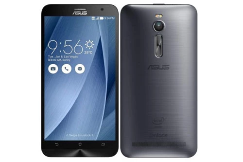 5. Asus ZenFone 2 (thời gian sạc đầy pin: 58 phút).