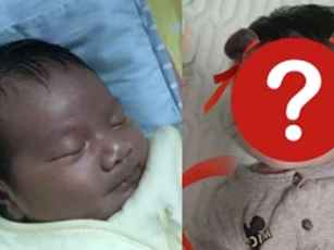 Con sinh ra "đen như Bao Công" khiến mẹ hoảng hốt, 2 tháng sau ngoại hình thay đổi bất ngờ
