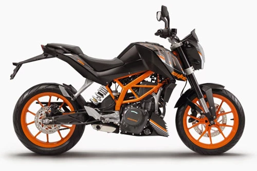 KTM Duke 390 ABS.