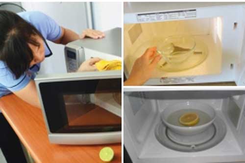 Hướng dẫn vệ sinh lò vi sóng đúng cách, cực nhanh, cực dễ