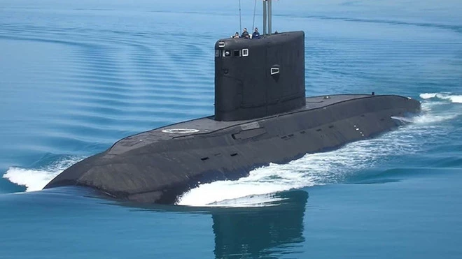 Phương Tây không thể tìm ra tàu ngầm Kilo 636.3 của Hải quân Nga. Ảnh: Reporter.