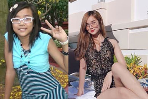 Vợ cũ Hoài Lâm có màn 'dậy thì thành công': Từ cô bé ngố tàu thành bà mẹ hai con gợi cảm