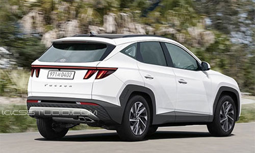 Hyundai Tucson 2021 đẹp mê ly lộ diện trước ngày ra mắt, cạnh tranh Mazda CX-5, Honda CR-V
