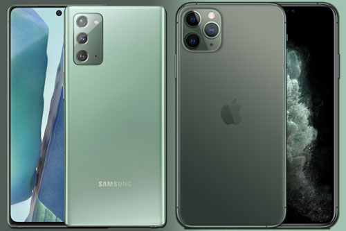 Có 23 triệu đồng, chọn mua Galaxy Note 20 hay iPhone 11 Pro?