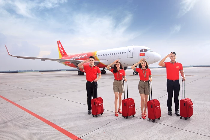Vietjet miễn phí 15kg hành lý ký gửi cho tất cả khách hàng trên toàn mạng bay khắp Việt Nam.