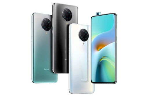 Redmi K30 Ultra có 3 tuỳ chọn màu sắc gồm Moonlight White, Midnight Black và Mint Green, bán ra ở Trung Quốc từ 14/8. Máy có giá từ 1.999-2.699 Nhân dân tệ (tương đương 6,66-8,99 triệu đồng).