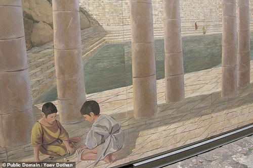 Phát hiện con đường cổ lát đá 2.000 năm tuổi