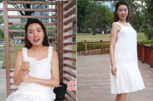 Mang bụng bầu to 6 tháng, Thúy Vân vẫn rất nhanh nhẹn khi biểu diễn catwalk khoe thần thái rạng rỡ