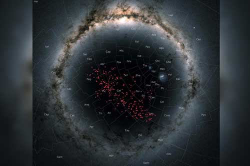 "Dòng sông sao" bí ẩn chảy gần Trái Đất