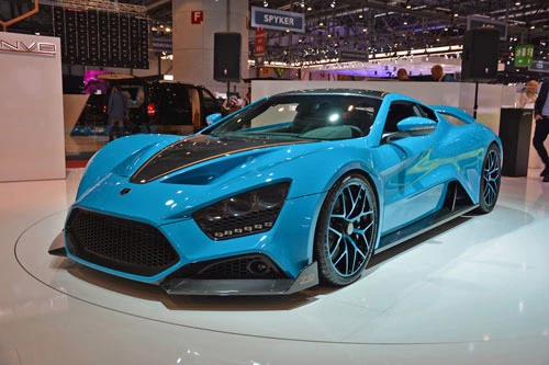 6. Zenvo TS1 GT (vận tốc tối đa: 375 km/h).