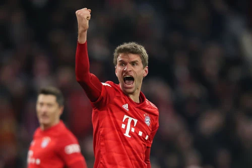 Tiền vệ tấn công: Thomas Muller (Bayern Munich).