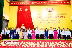 Ông Trịnh Tuấn Sinh tái đắc cử Bí thư Đảng ủy Khối Cơ quan và Doanh nghiệp tỉnh Thanh Hoá, nhiệm kỳ 2020-2025