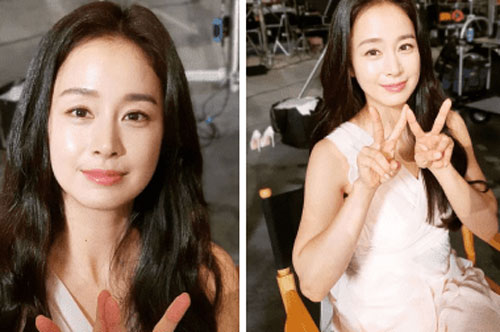 Kim Tae Hee lộ vòng 2 nhô cao, có tin vui bầu bí hay vì chưa lấy lại được vóc dáng sau sinh?