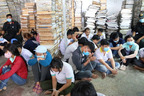 Tây Ninh: Xóa tụ điểm đánh bạc ngay trong cụm công nghiệp