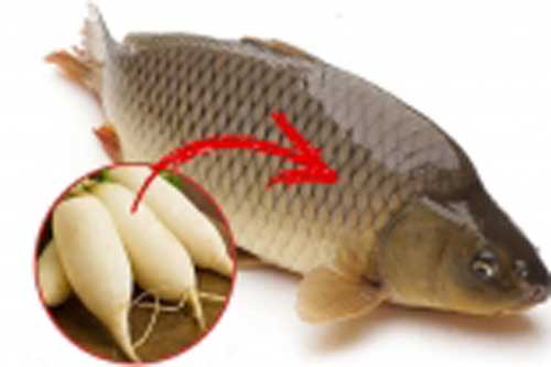 Mẹo đánh vảy cá bằng củ cải vừa nhanh vừa an toàn