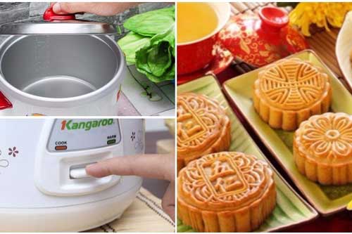 Chẳng cần lò nướng bạn vẫn làm được bánh trung thu tại nhà theo cách này, bánh chín ruộm thơm phức ai cũng thích