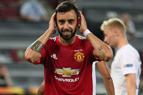 Bruno Fernandes "lên giây cót" tinh thần trước bán kết Europa League