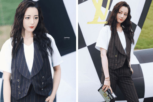 “Mỹ nhân Tân Cương” Địch Lệ Nhiệt Ba siêu ngầu giữa dàn sao khủng tại sự kiện