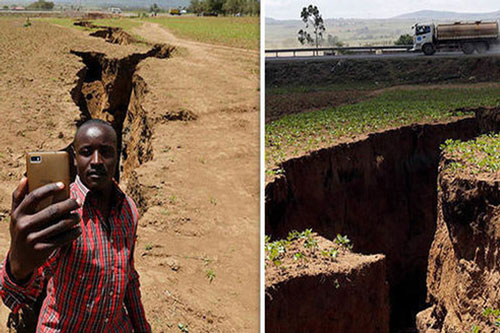 Các nhà khoa học phát hiện Châu Phi đang tách ra làm đôi, sắp sửa hình thành một đại dương mới?