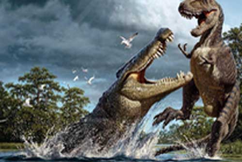 Sốc với "quái vật" ăn khủng long, răng bằng trái chuối, con cháu còn tồn tại