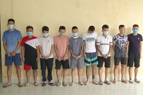 Thanh Hóa: Tạm giữ hình sự 8 đối tượng dùng vũ khí nóng náo loạn Sầm Sơn