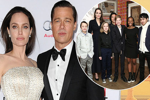 Jolie và Brad Pitt lại căng thẳng ở tòa