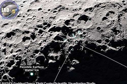 Bất ngờ khi phát hiện nước đang "nhảy" trên Mặt Trăng