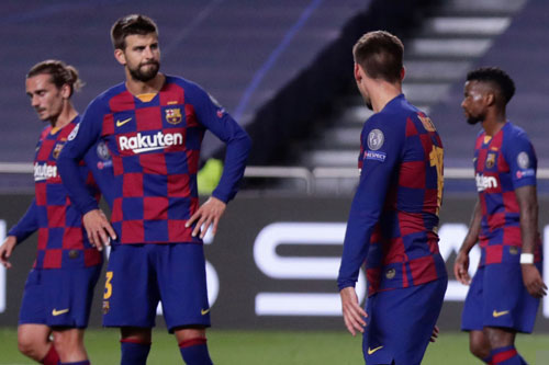 Thảm bại trước Bayern, Barca lập nên hàng loạt kỷ lục tệ hại