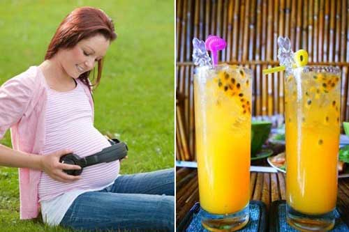 Chanh leo - thức uống "vàng" tốt cho bà bầu