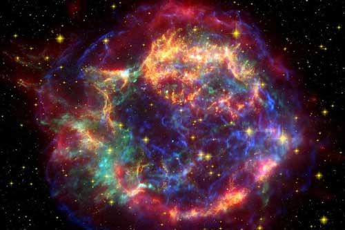 Siêu tân tinh có thể đang bắn phá bầu khí quyển Trái Đất