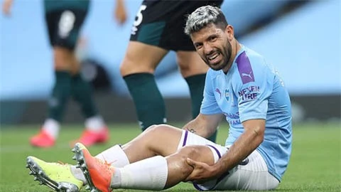 Lyon đón tin vui khi Man City mất Aguero ở tứ kết Champions League