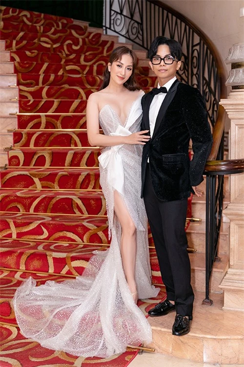 Vợ chồng Khánh Thi - Phan Hiển dự sự kiện hồi tháng 5/2020.