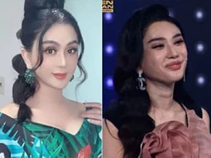 Lâm Khánh Chi gây bất ngờ khi lộ nhan sắc thật trên sóng truyền hình