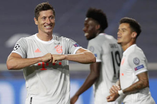 Bayern Munich đam mê 'tàn sát' đối thủ từ vòng bảng cho tới tứ kết Champions League
