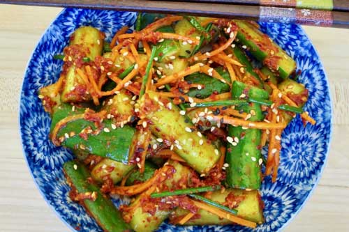 Học người Hàn cách làm kim chi dưa chuột, trong "tích tắc" có ngay món ngon đãi cả nhà