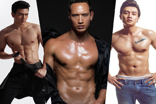 Sao nam showbiz Việt thân hình 6 múi như HLV thể hình